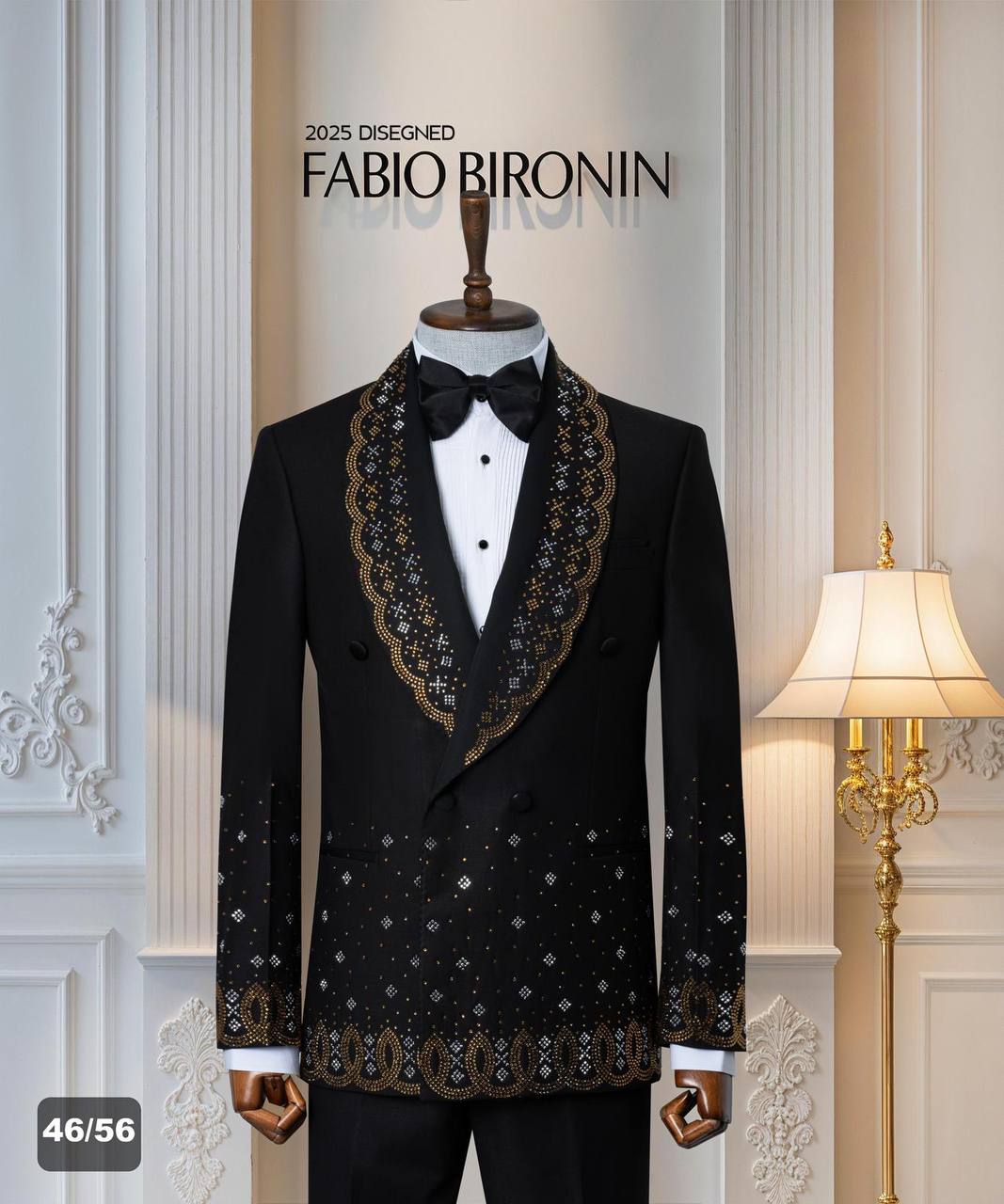 Ornamental Shawl Lapel Men's Tuxedo for Ceremony thumbnail