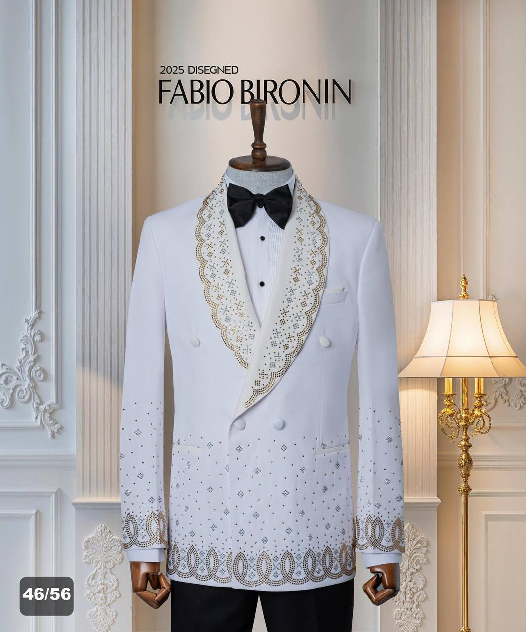 Ornamental Shawl Lapel Men's Tuxedo for Ceremony thumbnail
