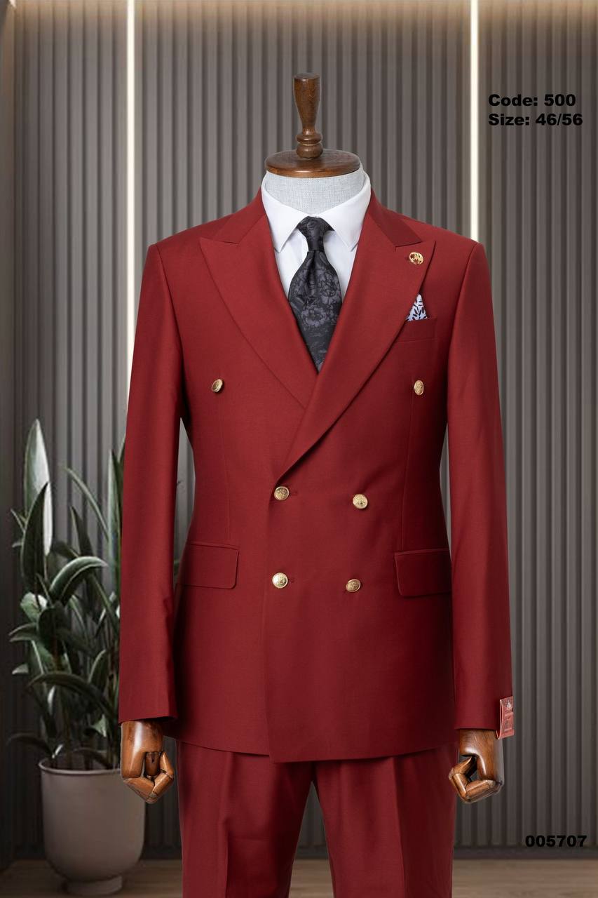 Modern Fit Double-Breasted Suit thumbnail