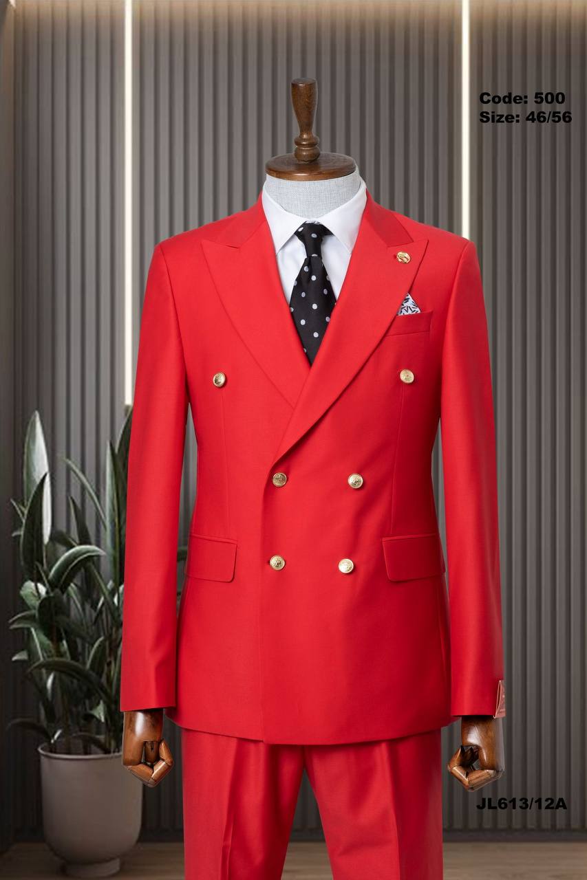 Modern Fit Double-Breasted Suit thumbnail