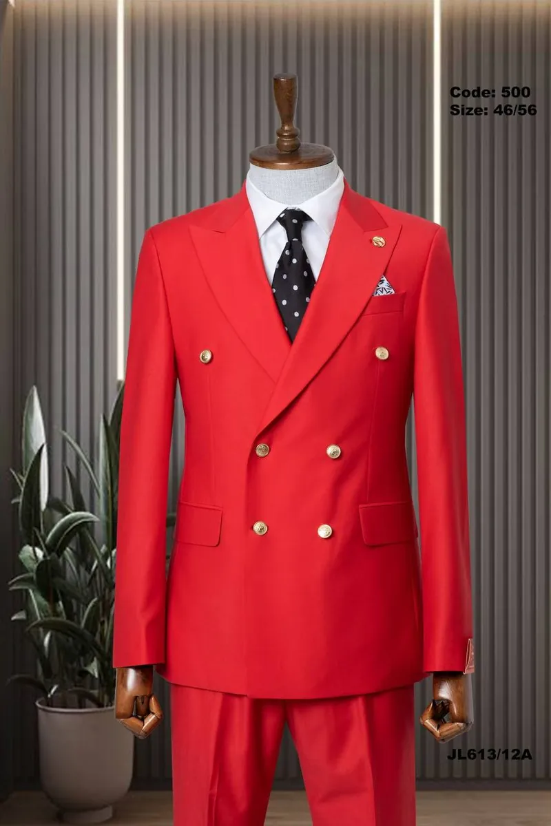 Modern Fit Double-Breasted Suit – view 3