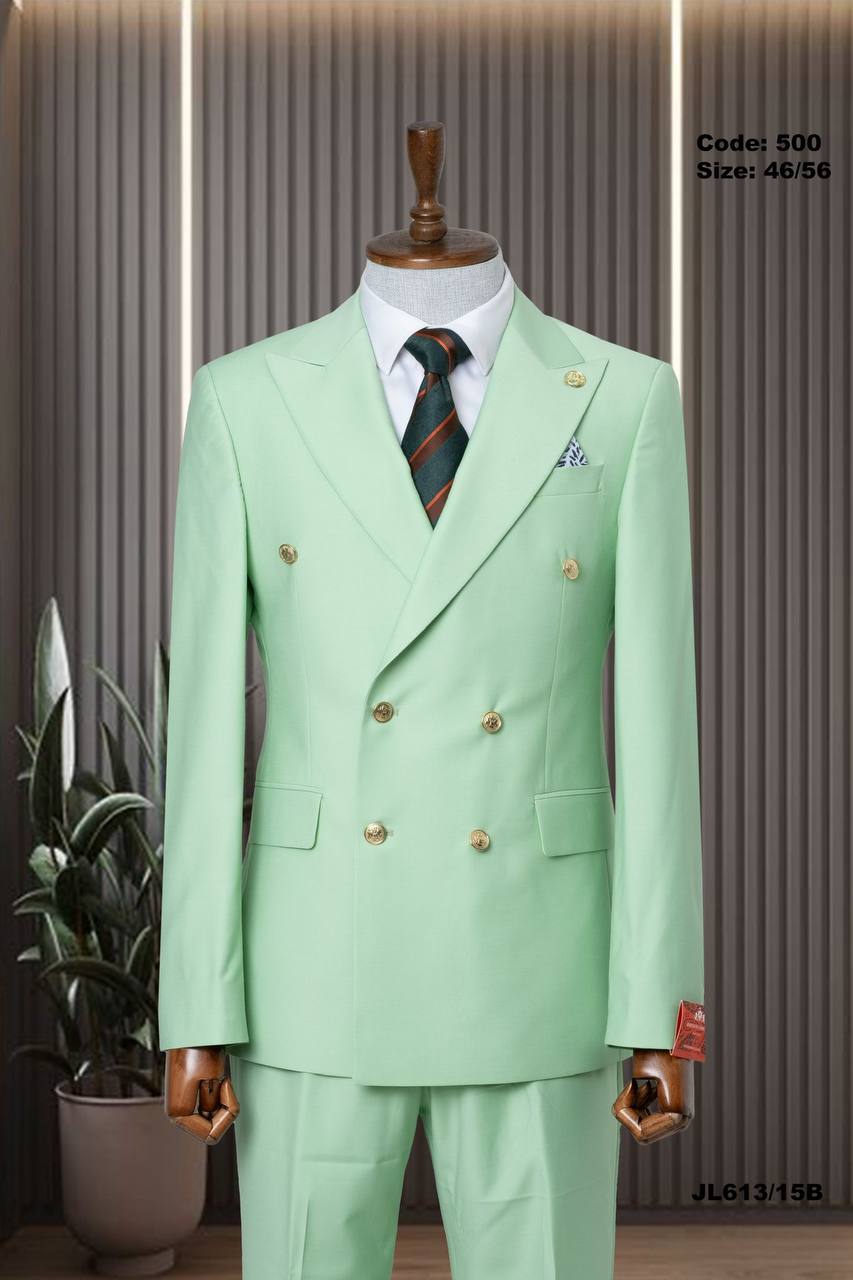 Modern Fit Double-Breasted Suit thumbnail