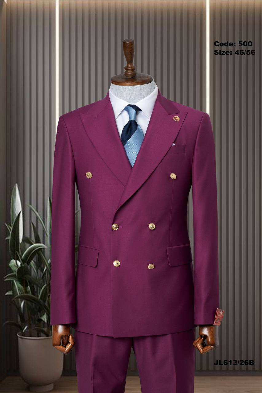 Modern Fit Double-Breasted Suit thumbnail