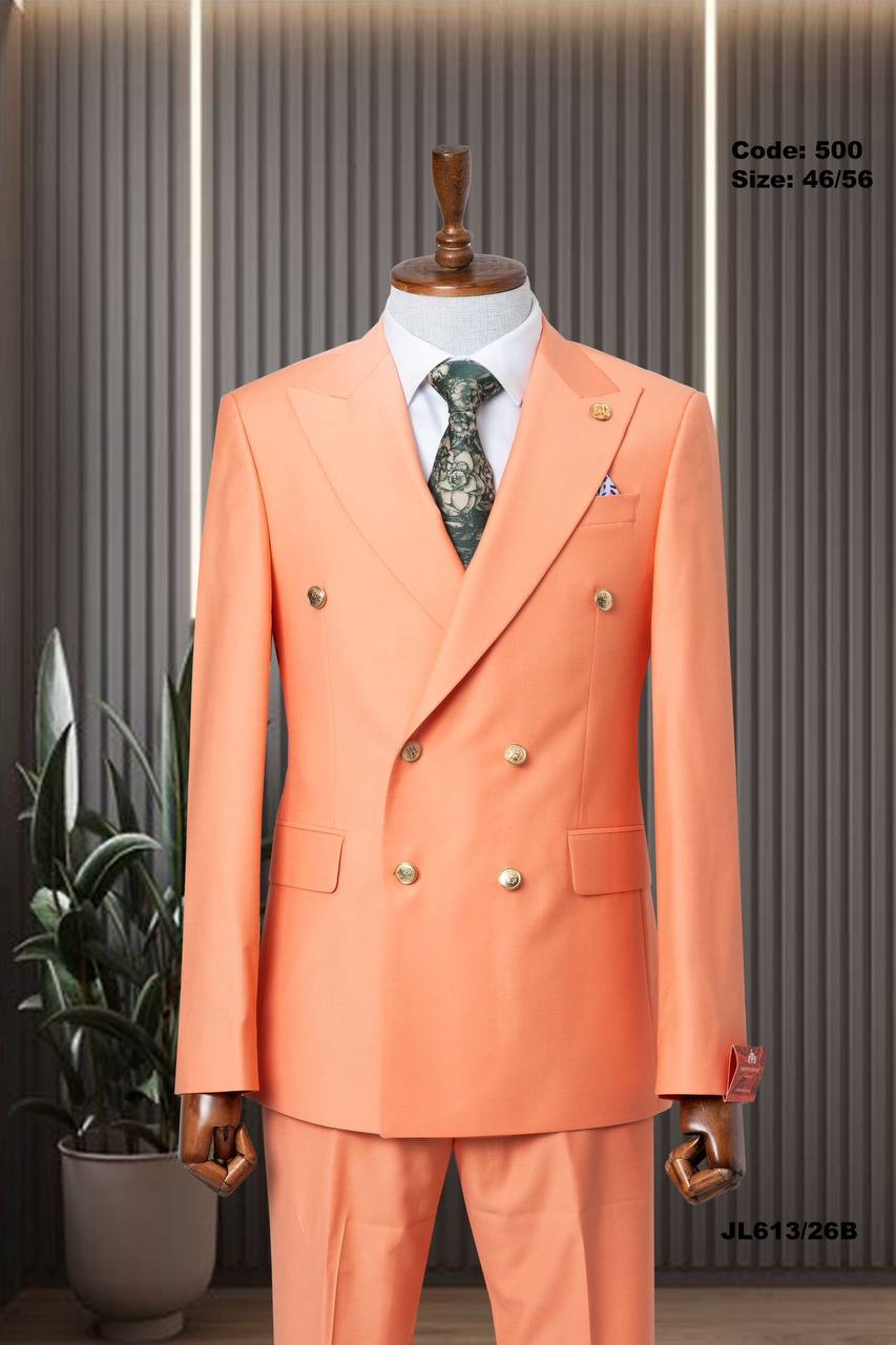 Modern Fit Double-Breasted Suit thumbnail