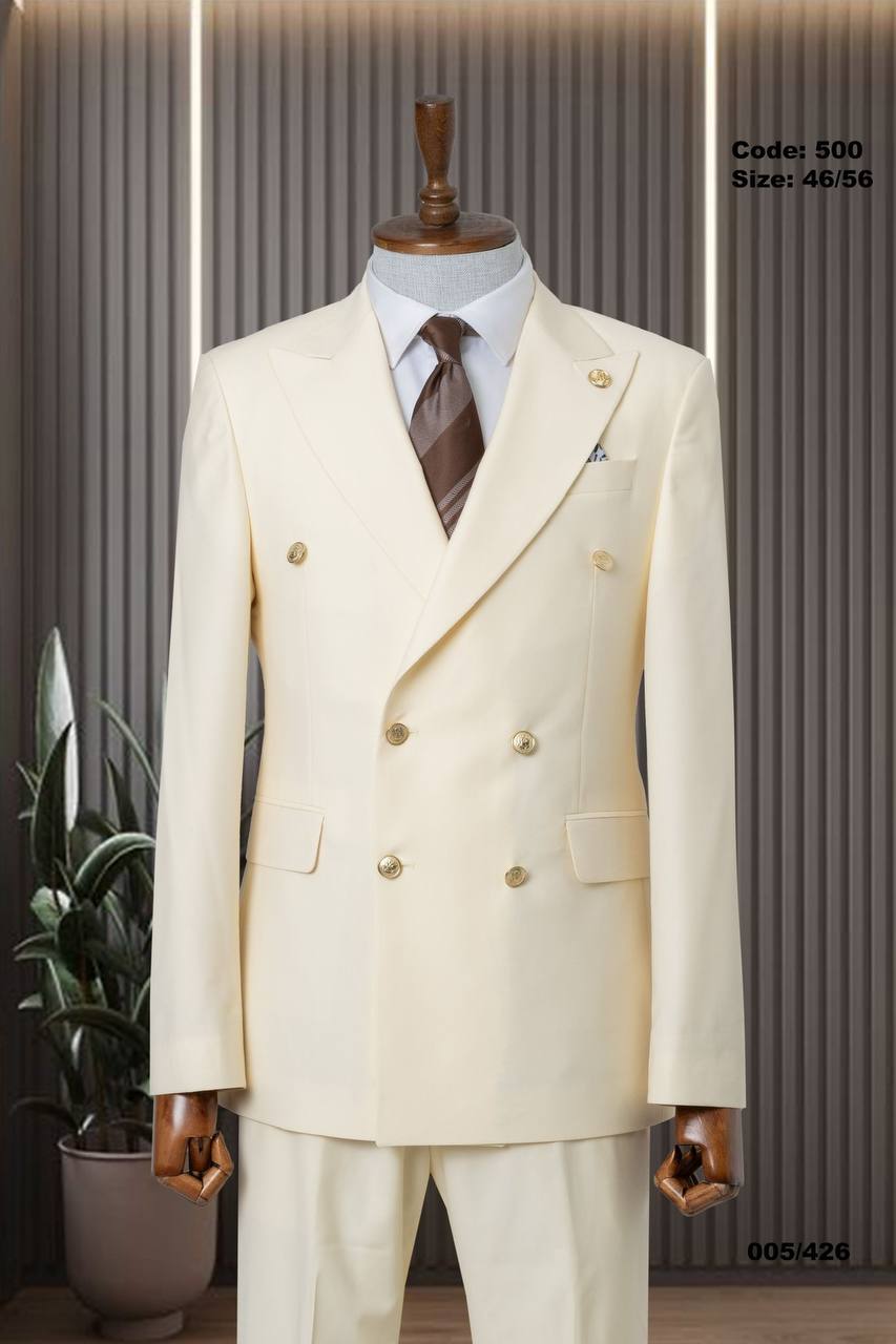 Modern Fit Double-Breasted Suit thumbnail