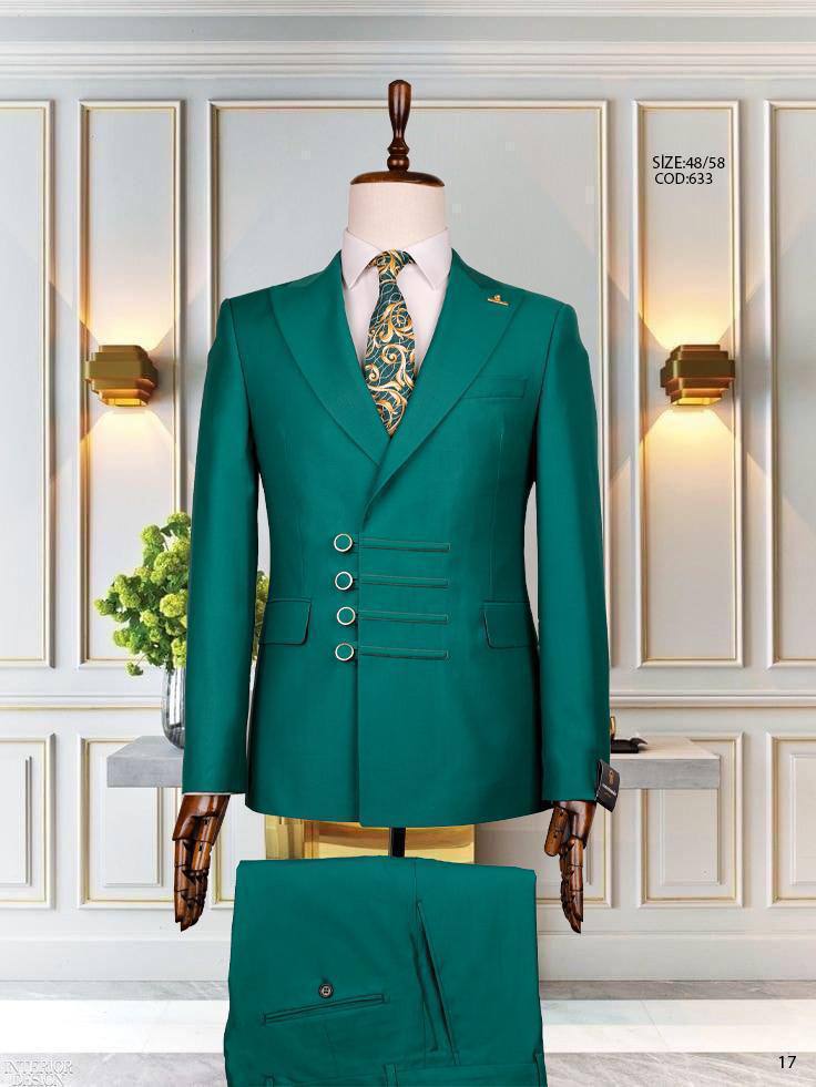 Four-Button Special Cut Slim Fit Modern Men'sSuit thumbnail