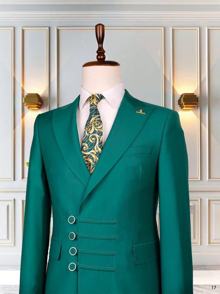 Four-Button Special Cut Slim Fit Modern Men'sSuit thumbnail