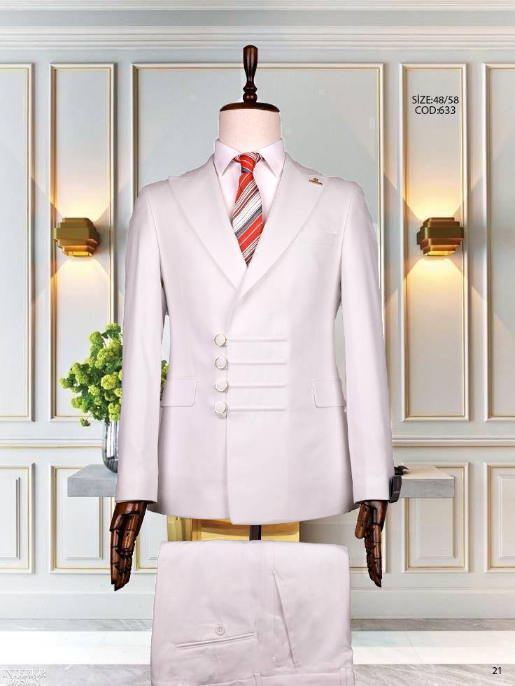 Four-Button Special Cut Slim Fit Modern Men'sSuit thumbnail