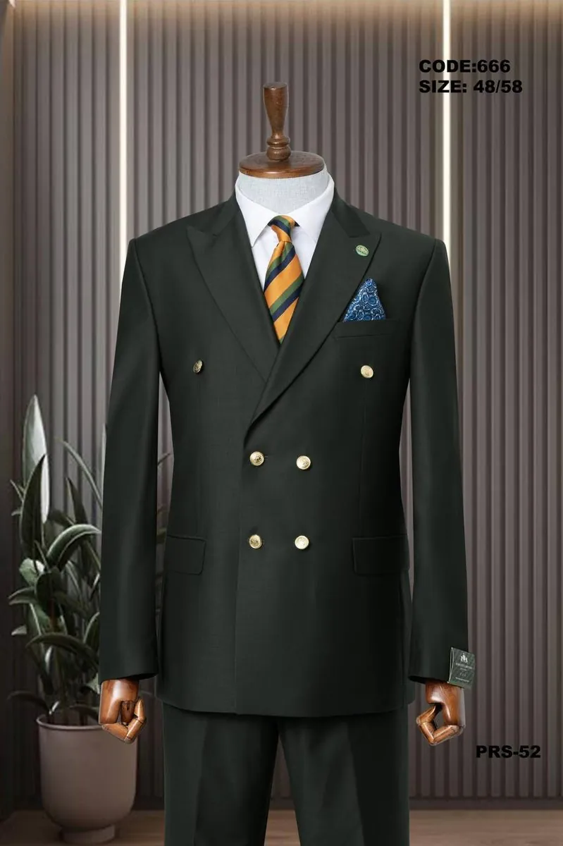 Peak Lapel Double-Breasted Suit – view 2