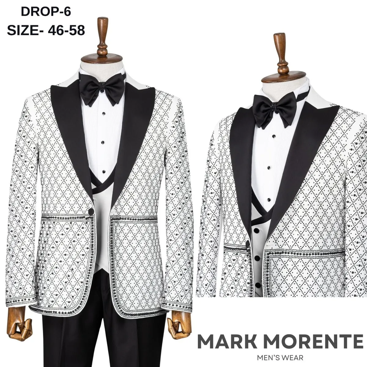Ivory Shawl Lapel Men's Dinner Jacket – Ivory Dinner Jacket by Mark Morente