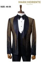 Ivory Shawl Lapel Men's Dinner Jacket – view 1