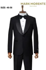 Black Shawl Lapel Men's Tuxedo – view 1