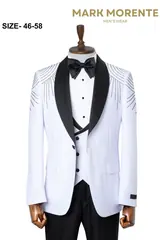 Ivory Shawl Lapel Men's Dinner Jacket – view 1